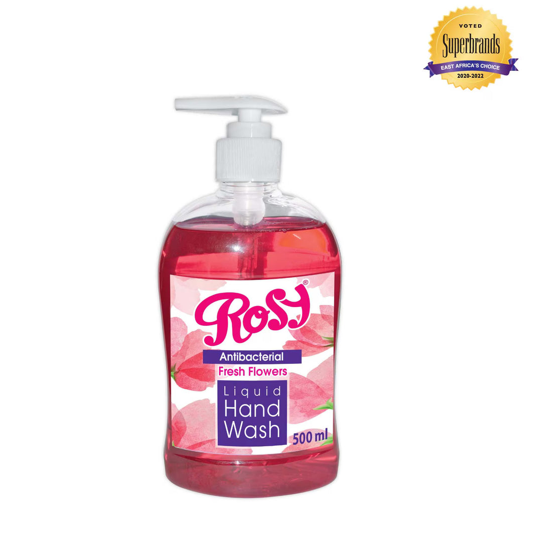 Rosy Antibacterial Fresh Flowers Liquid Hand Wash 500Ml