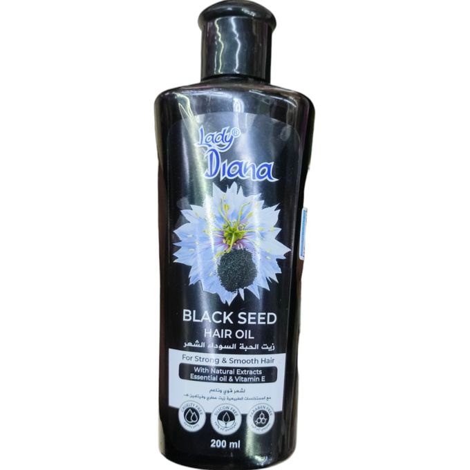 Lady Diana Hair Oil Black Seed 200Ml