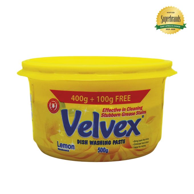 Velvex dish washing paste 400g lemon +100Gm