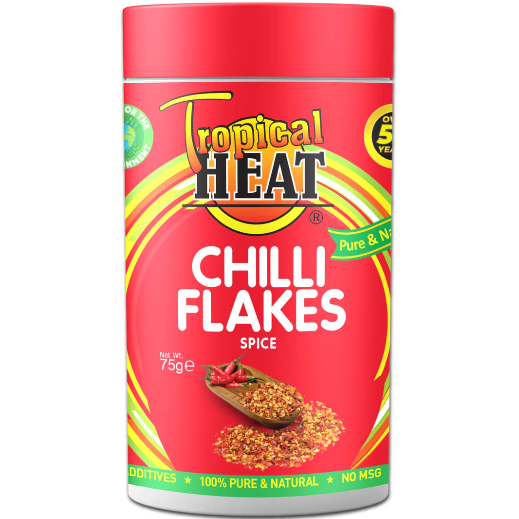 Tropical Heat Chilli Flakes 75Gm