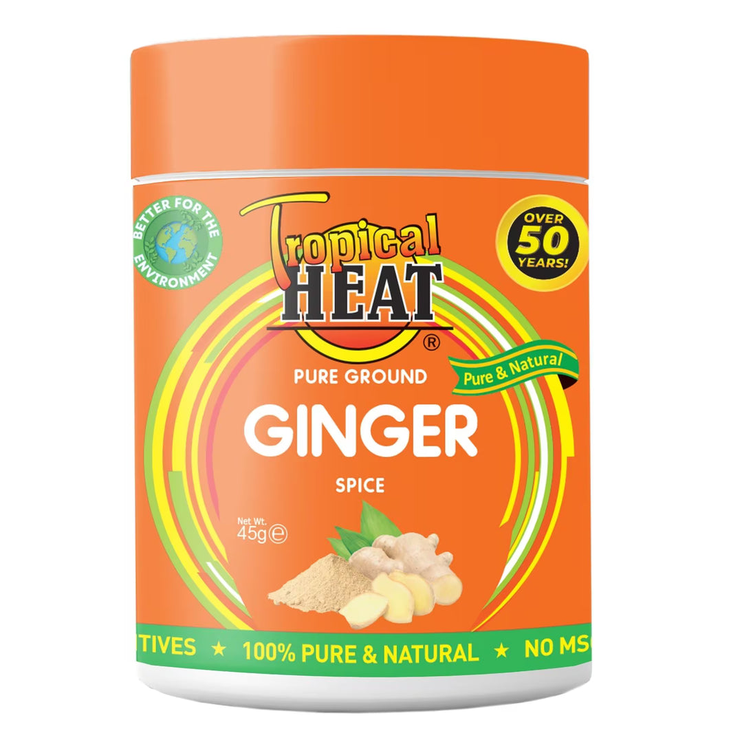 Tropical Heat Ginger Ground 45Gm