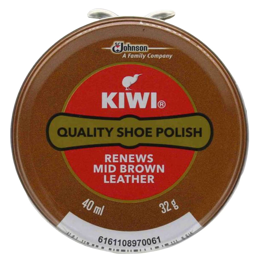 Kiwi Shoe Polish Mid Brown 40Ml