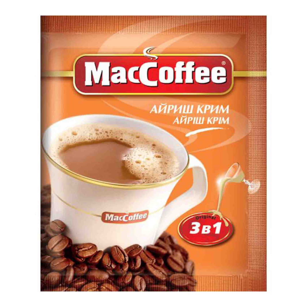 Maccoffee 3 In 1 Irish Cream 18Gm Satchet