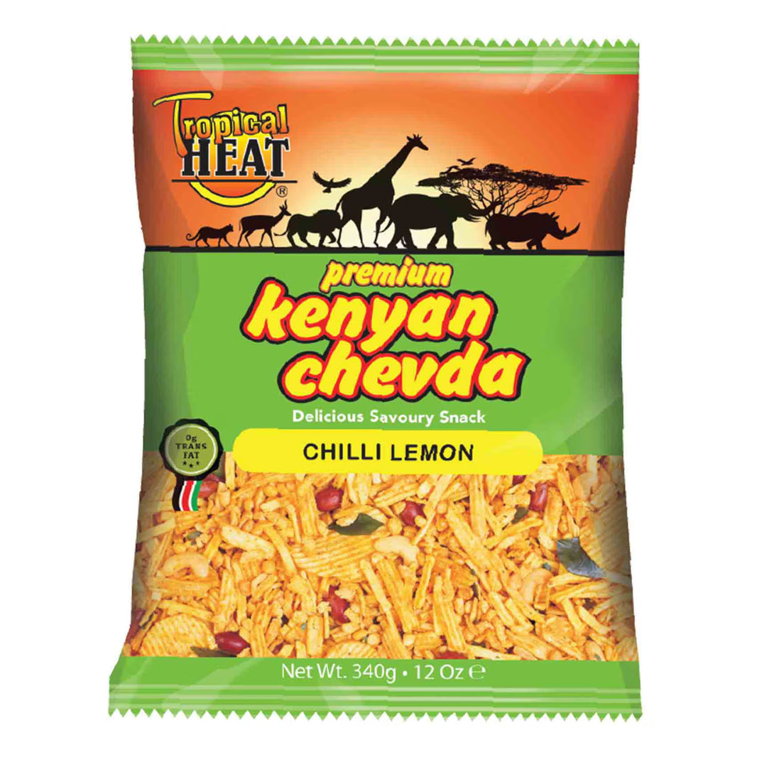 Tropical Heat Kenyan Chevda Chilli Lemon 340Gm