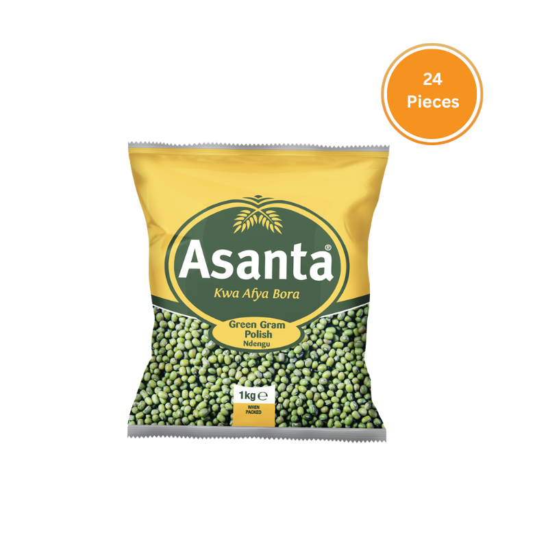 Asanta Green Gram 1Kg Bale 24 Pcs