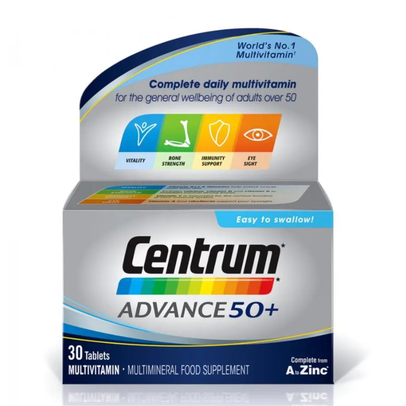 Centrum Advance 50+ Tablets 30'S