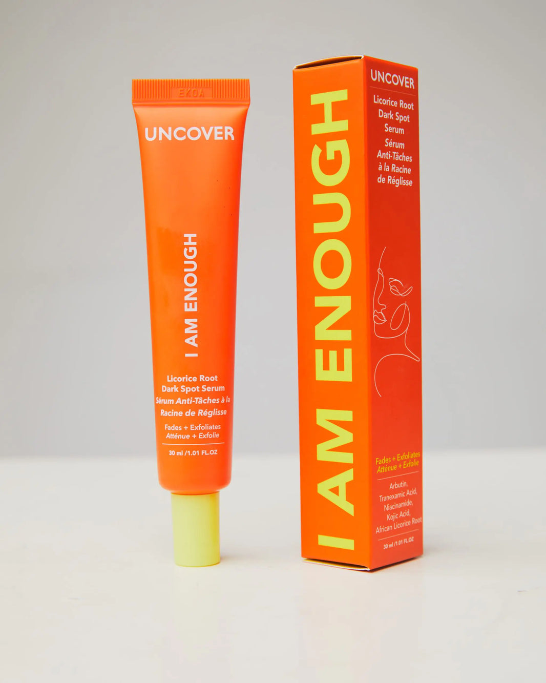 Uncover I Am Enough: Licorice Root Dark Spot Serum 30 Ml