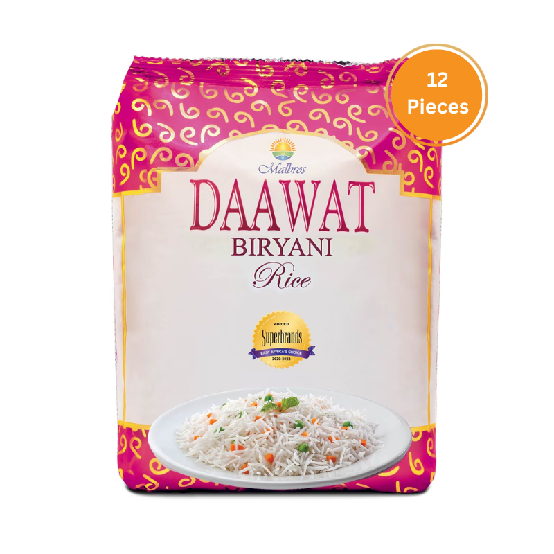 Daawat Biryani Rice 2Kg Bale 12 Pieces