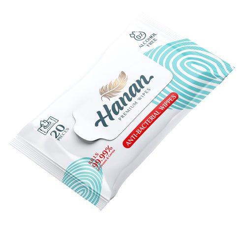 Hanan Antibacterial Wipes 20S