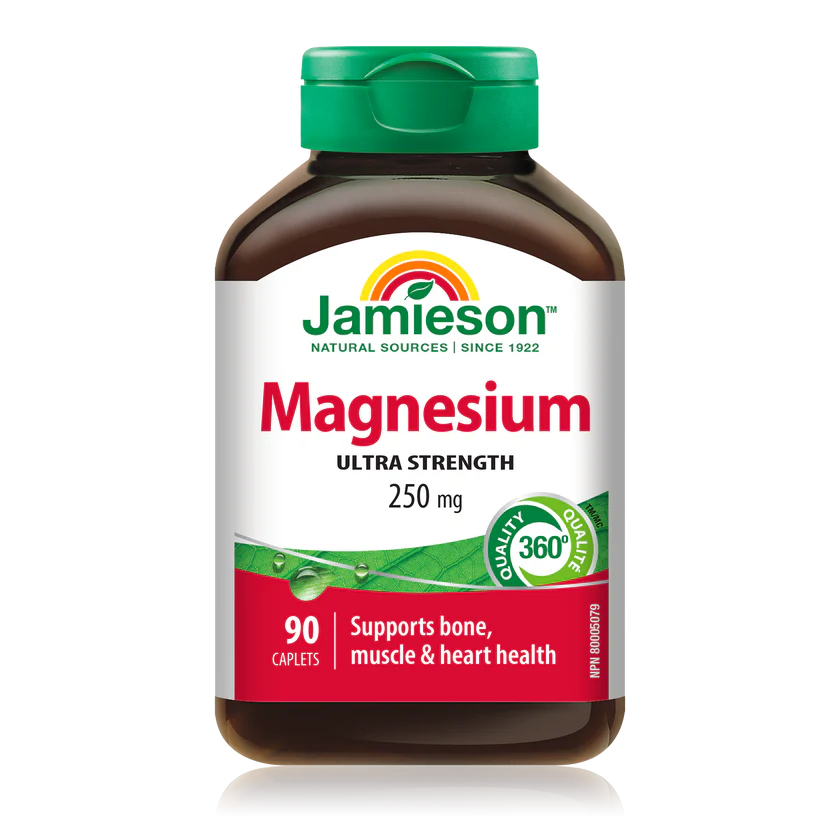 Jamieson Magnesium 250Mg Tablets 90'S
