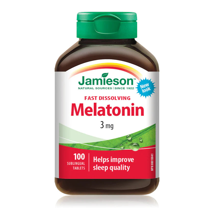 Jamieson Melatonin 3Mg Fast Dissolving Tabs 100'S