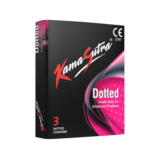 Kamasutra Longlast Condom Dotted - 3 Condoms