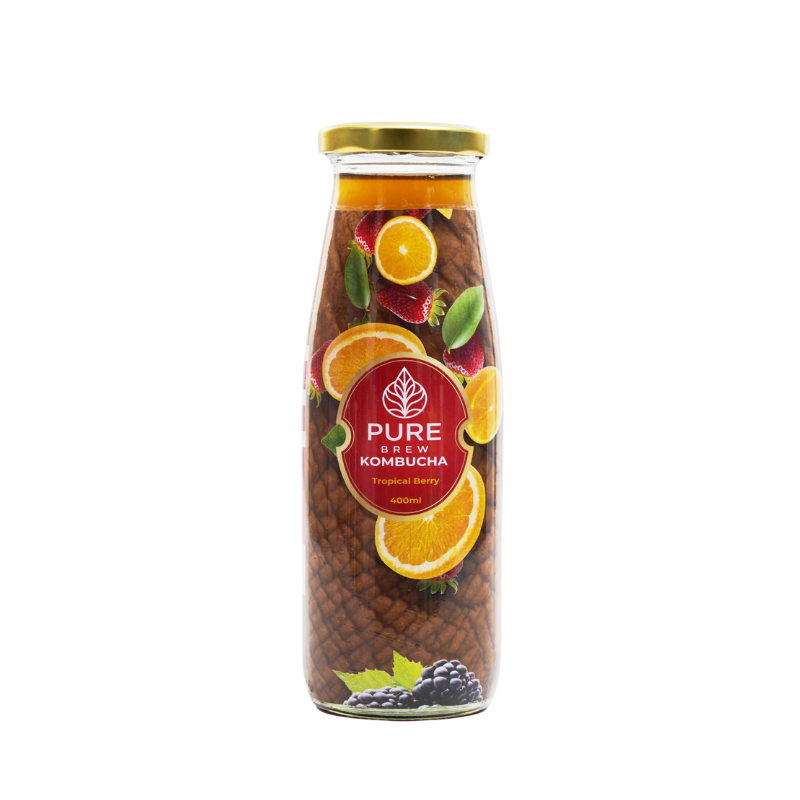 Kombucha Tropical Berry 400Ml