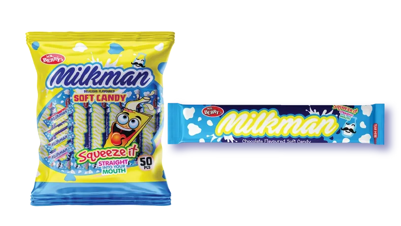 Msl Milk Man Candy 80Pcs Pkt