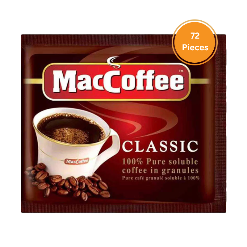 Maccoffee Classic 72 Pcs Outer 1.6gm