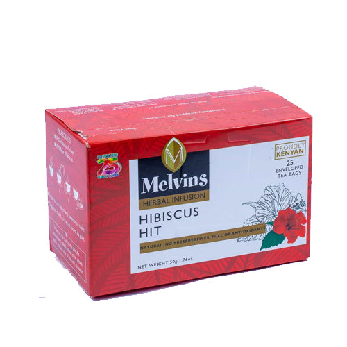 Melvins Hibiscus Herbal Infusion 50G