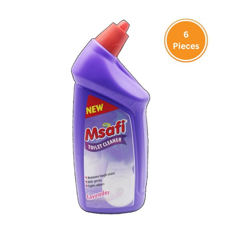 Msafi Liquid Toilet Cleaner Lavender 500Ml 6 Pieces Outer