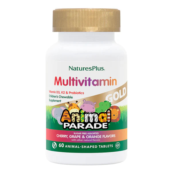 Natures Plus Animal Parade Gold Tabs 60'S
