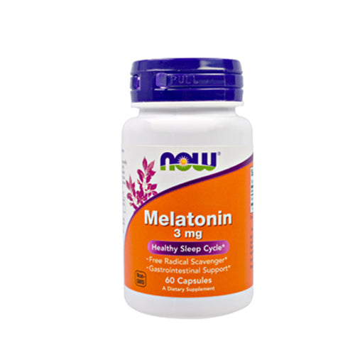 Now Melatonin 3Mg 60'S