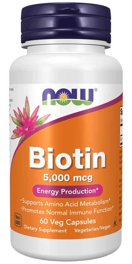 Now Biotin 5000 Mcg Caps 60'S