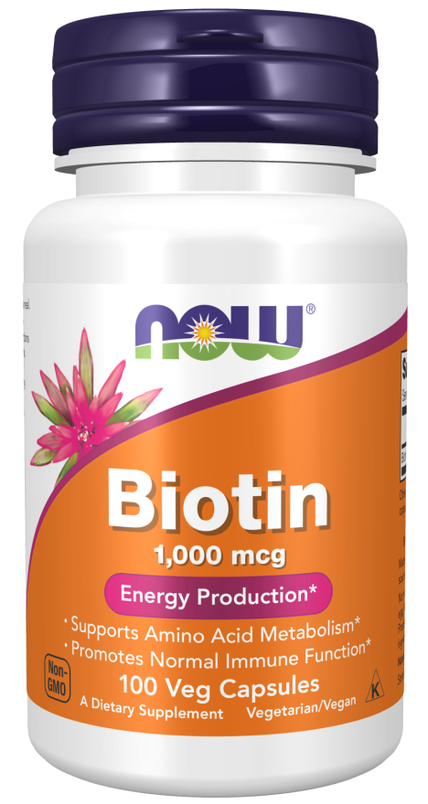 Now Biotin 5000Mcg Tablets 100'S