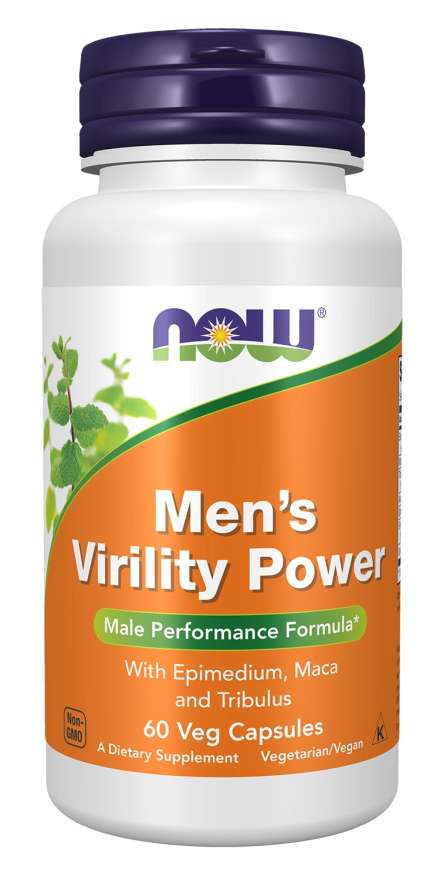 Now Mens Virility Power Caps 60'S