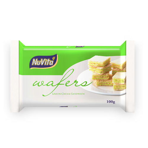 Nuvita Wafer Lemon 100Gm