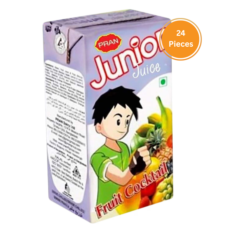 Pran Junior Juice 125Ml Box 24 Pcs