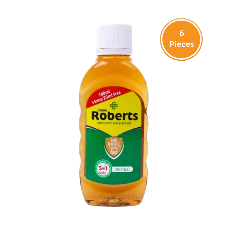 Roberts Antiseptic Disinfectant 125 Ml 6Pieces Outer
