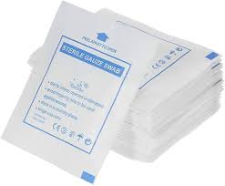 Sterile Gauze 3" Swabs 100`S