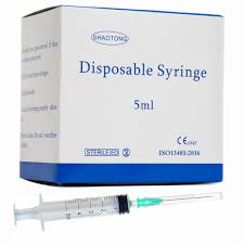 Syringes 5Ml 100'S W/O Needles