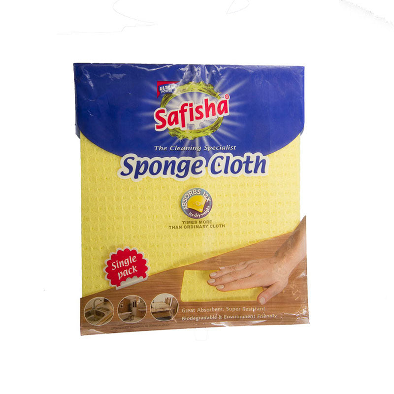 Safisha Sponge Cloth Yellow 1's