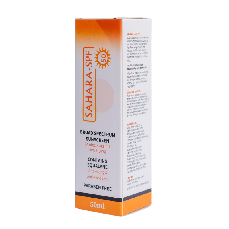 Sahara SPF 50 Sunscreen 50Ml