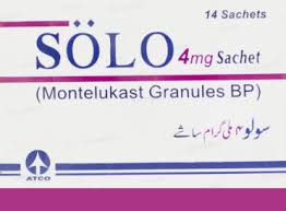 Solo 4Mg Sachets 14'S