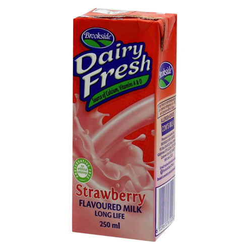 Brookside Flav Milk Strb 250Ml