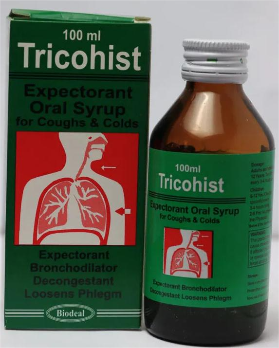 Tricohist Syrup 100Ml
