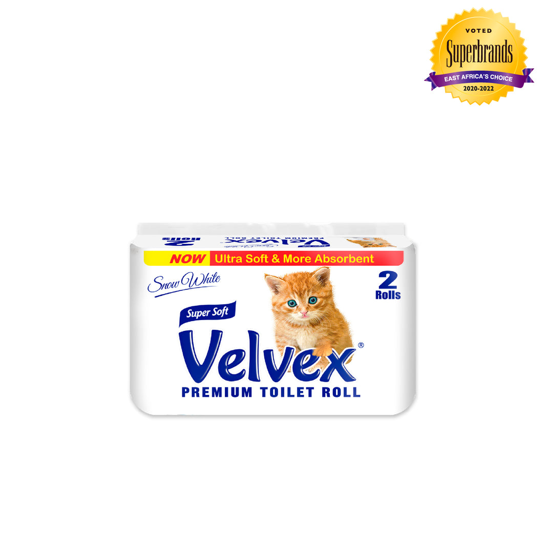 Velvex Tissue White 2S Unwrapped