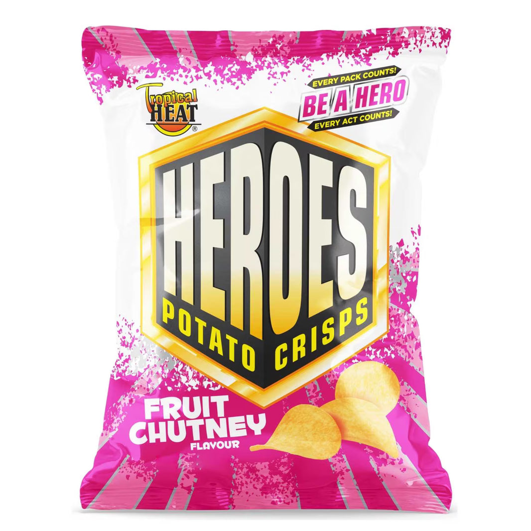 Tropical Heat Heroes Fruit Chutney Flavour 40G