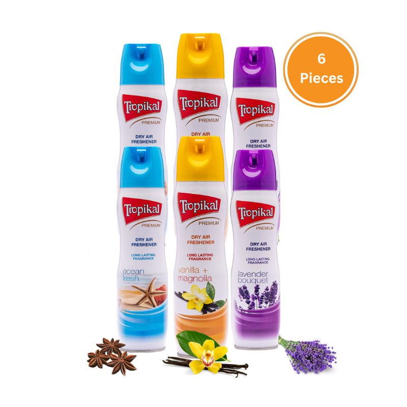 Tropikal Air Fresheners 6Pcs