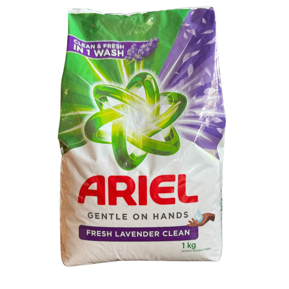 Ariel Detergent Fresh Lavender 1kg