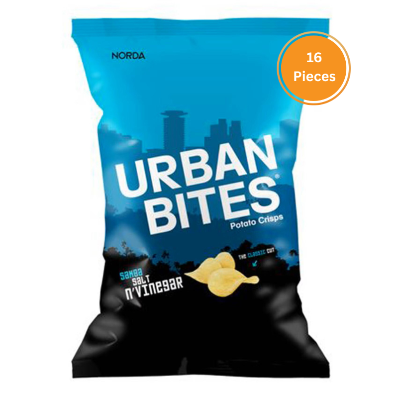 Urban Bites Salt Vinegar 120Gm Box 16 Pcs