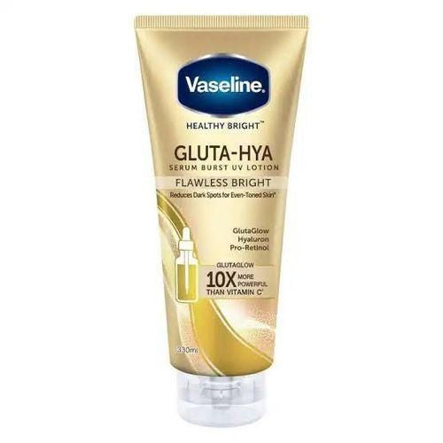 Vaseline Gluta Hya Flawless Bright Serum Burst UV Lotion 330ml