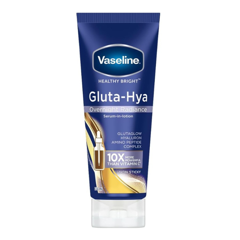 Vaseline Gluta Hya Overnight Radiance Repair Serum Burst Lotion 200ml