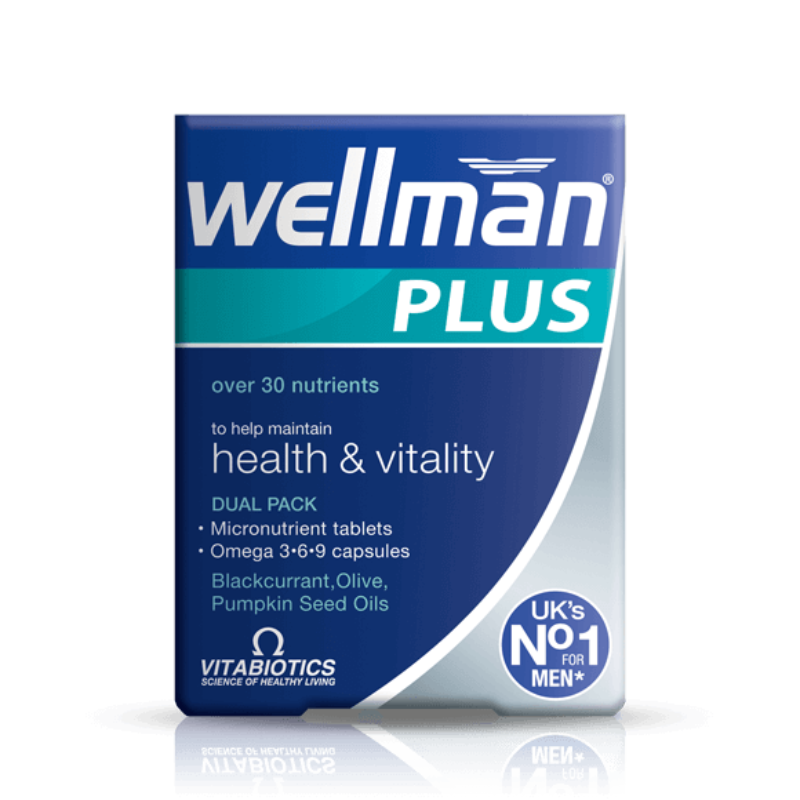 Wellman Plus Omega Tablets/Capsules 56'S