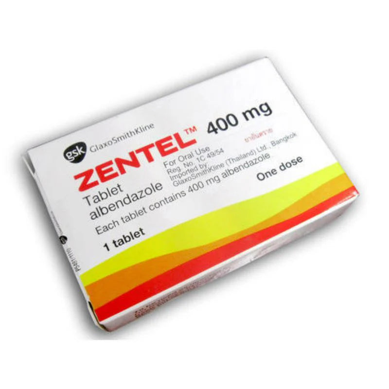 Zentel Tabs 400Mg 1`S