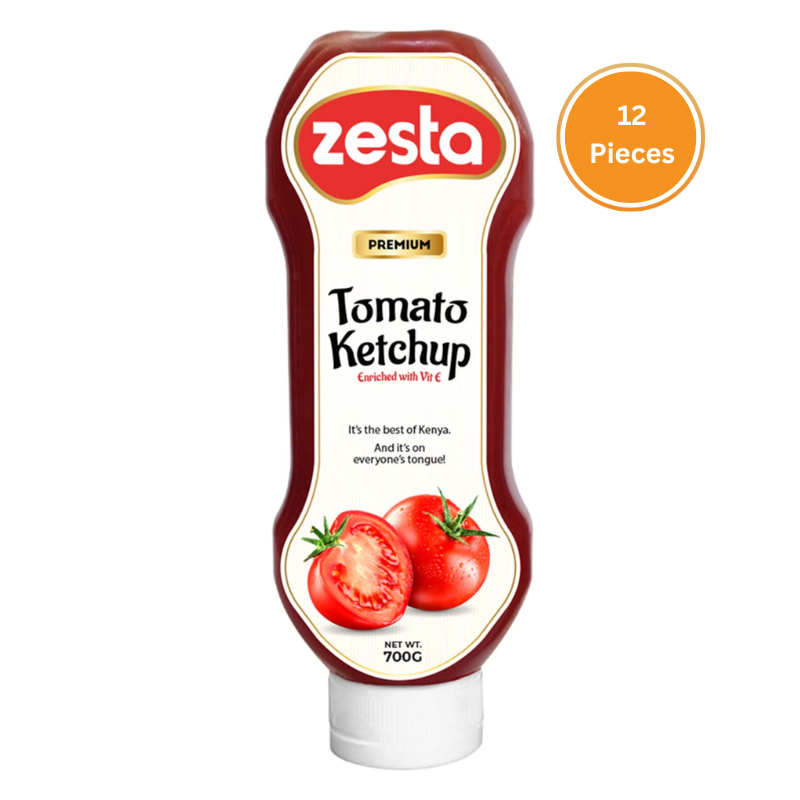 Zesta Tomato Ketchup 700Gm Box 12 Pcs