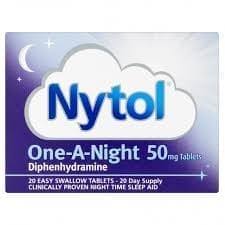 Nytol One-A-Night 50Mg Tablets 20'S