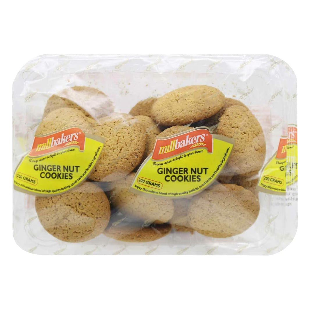 Mill Bakers Ginger Nut Cookies 200GM