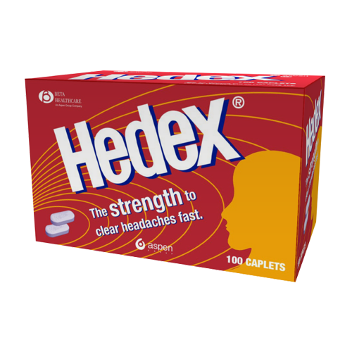 Hedex Tablets 100'S