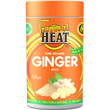 Tropical Heat Ginger Ground 100Gm